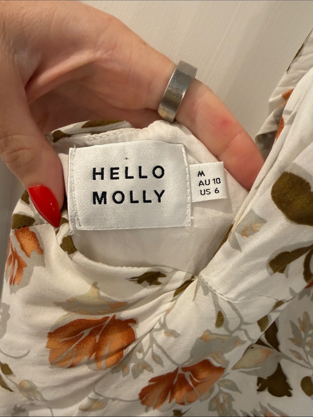 Hello Molly Stolen Kisses Midi Dress - Picture 6 of 6